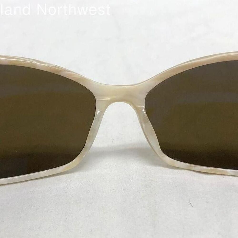 ProDesign Denmark 8604 White Marbled Frame Sunglasses with Blue Carrying Case - Picture 3 of 8